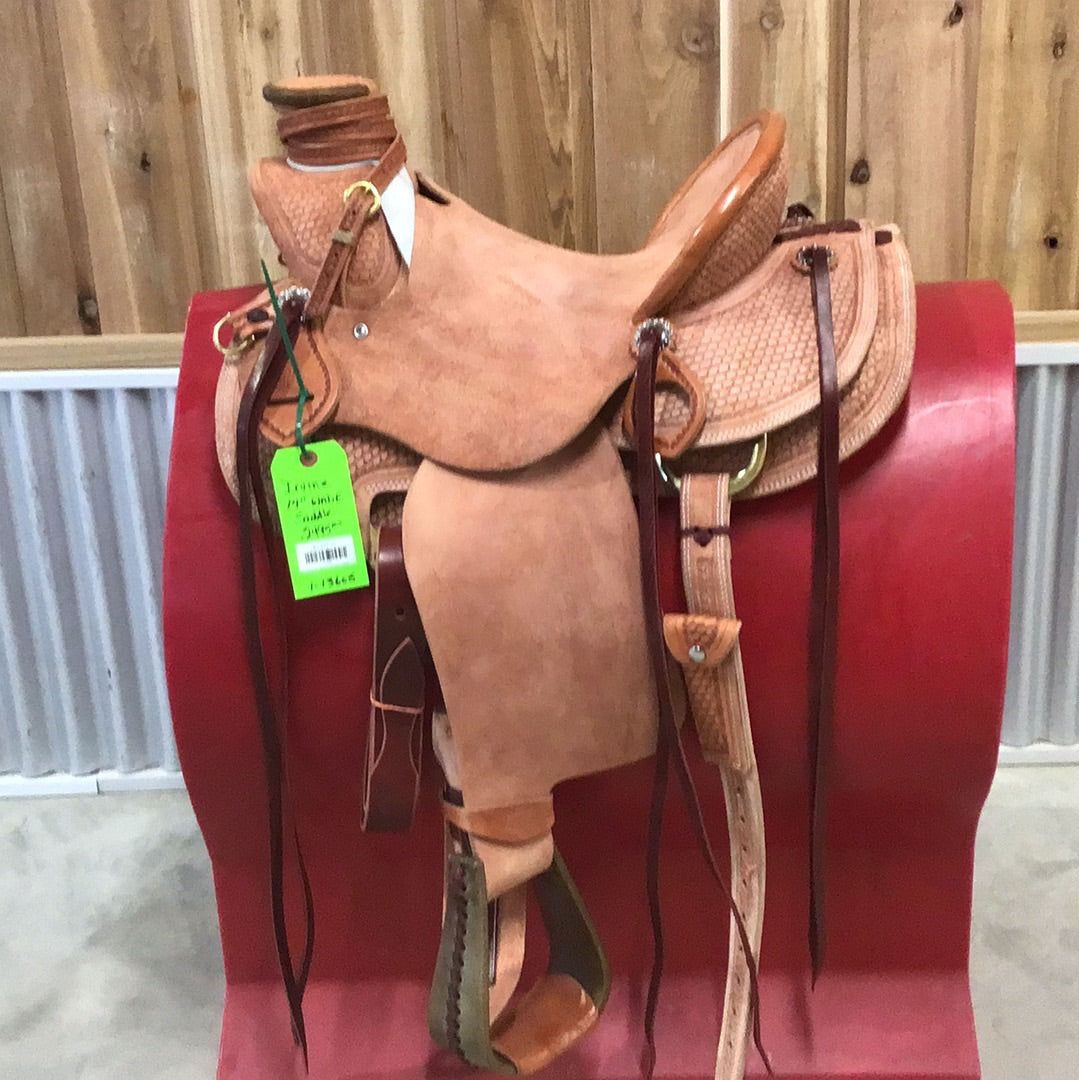 Irvine 14" Rough Out Wade Saddle
