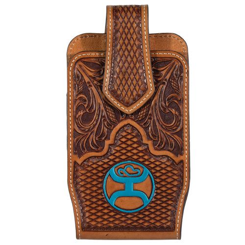 Hooey Cell Phone Case Tooled Turquoise
