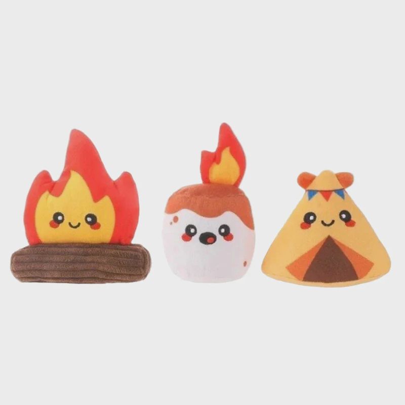 HugSmart - Fuzzy Friendz Camping Pups - Camp Hound