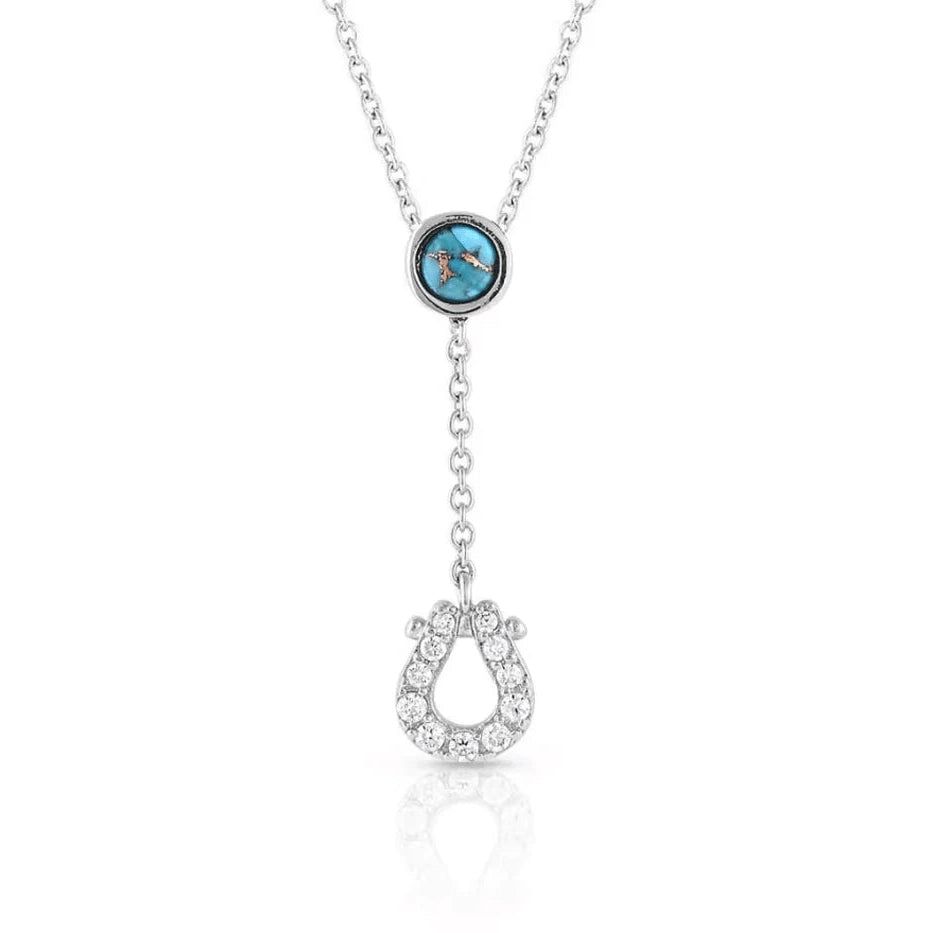 Infinite Luck Turquoise Pendant