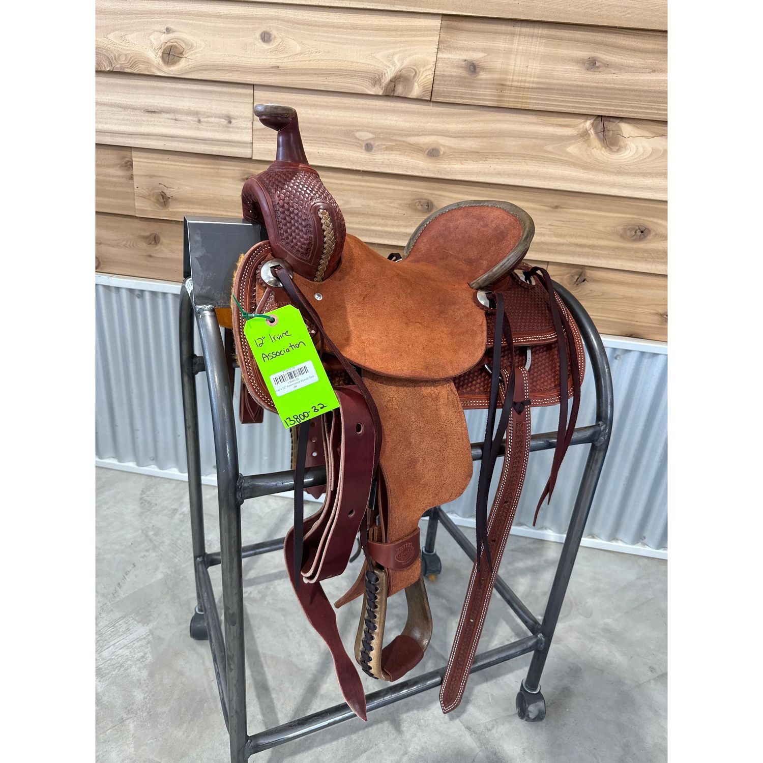 Irvine 12" Association Ranch Saddle