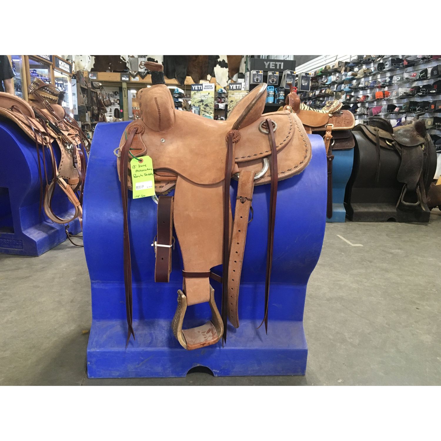 Irvine 13" Association Ranch Saddle-1