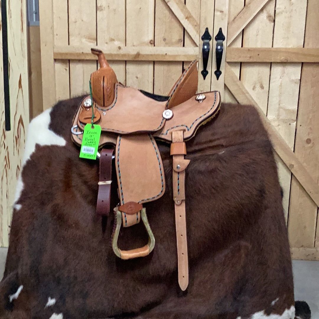 Irvine 13" Barrel Saddle-3
