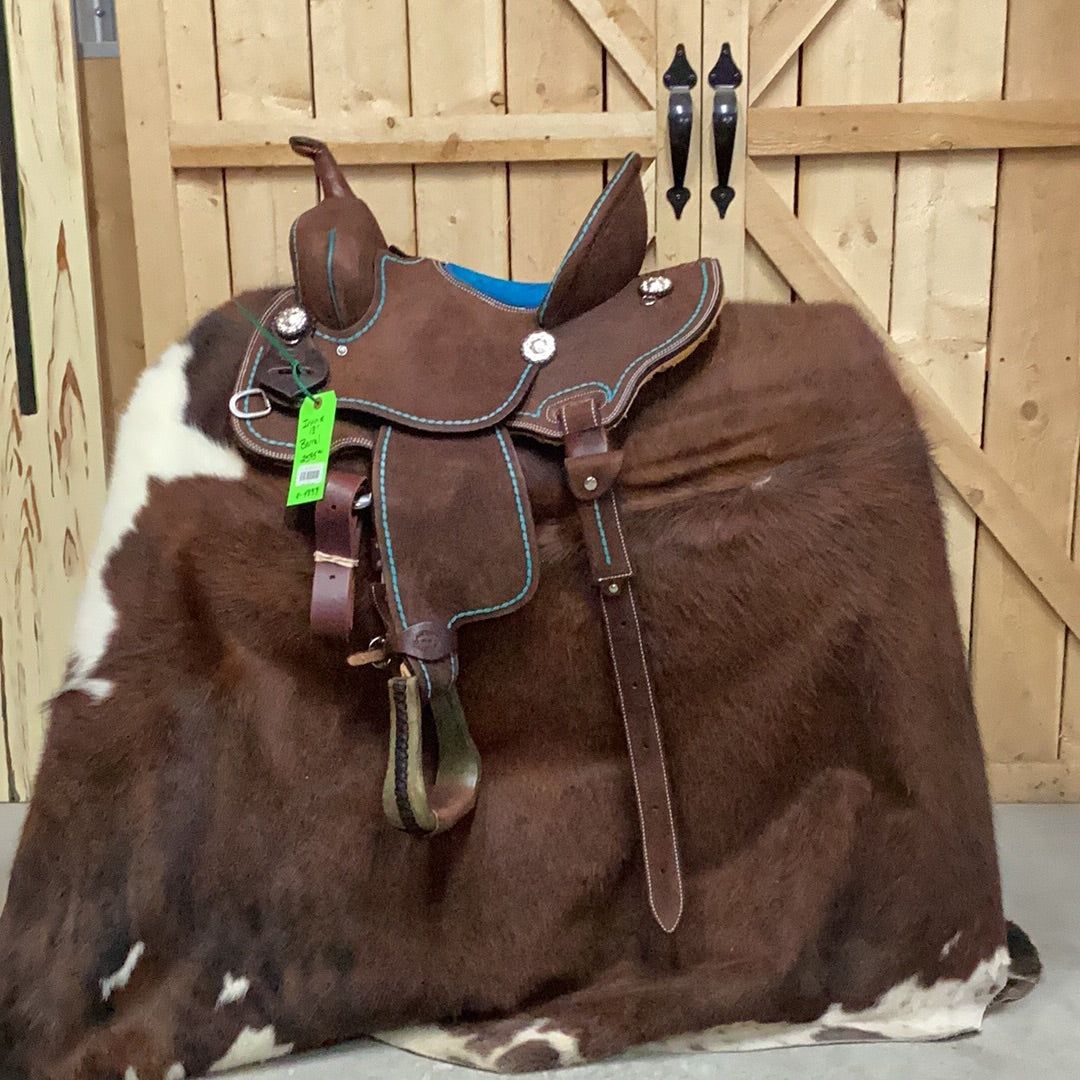 Irvine 13" Barrel Saddle-4