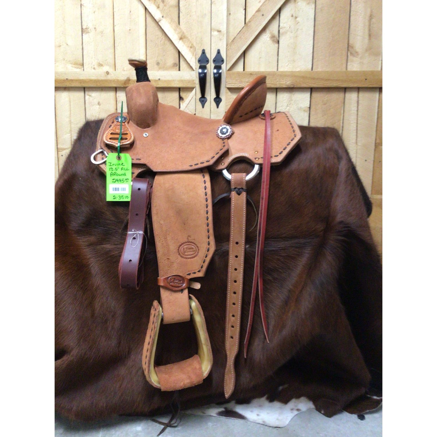 Irvine 13.5" All Around Saddle-7