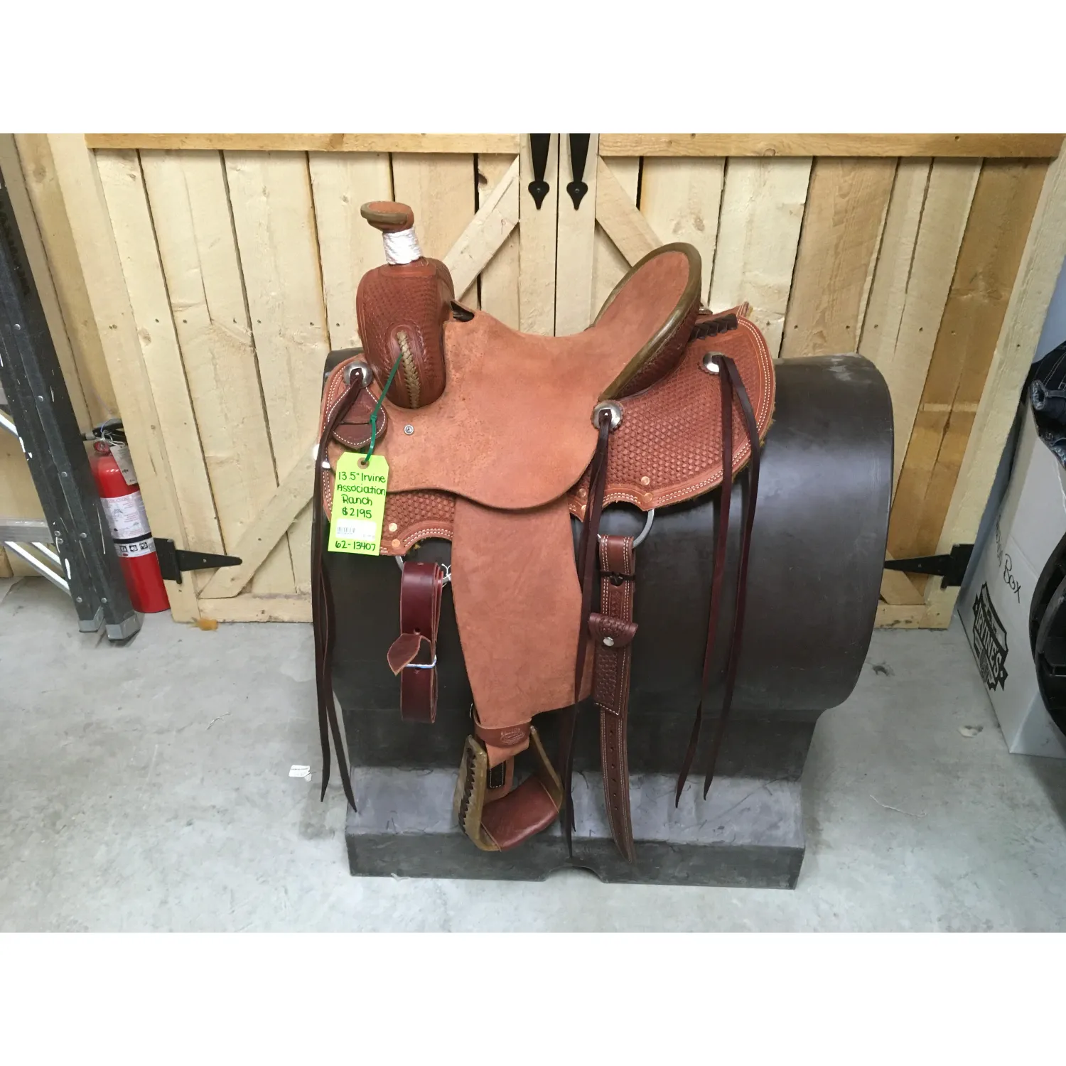 Irvine 13.5" Association Ranch Saddle