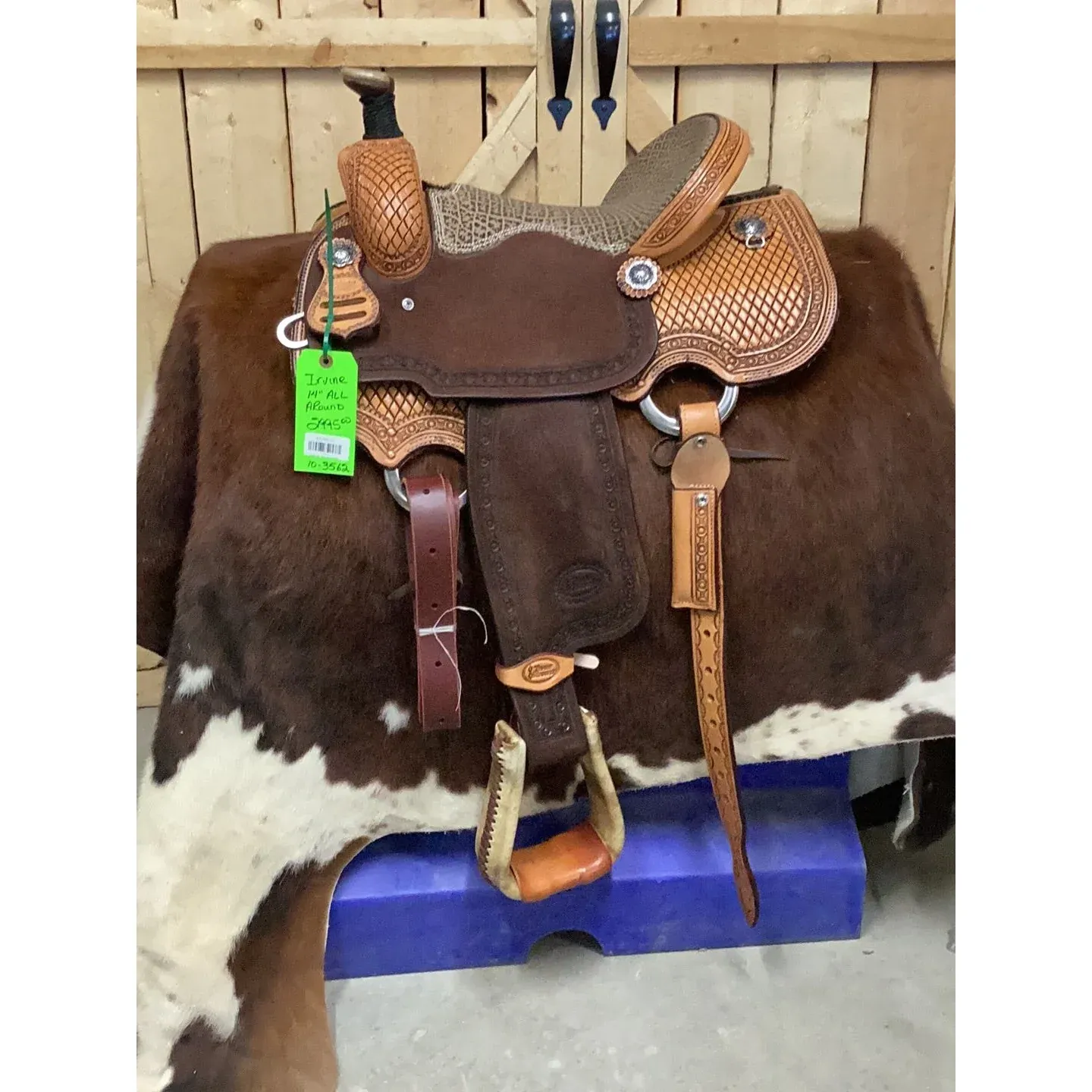 Irvine 14" All Around Saddle