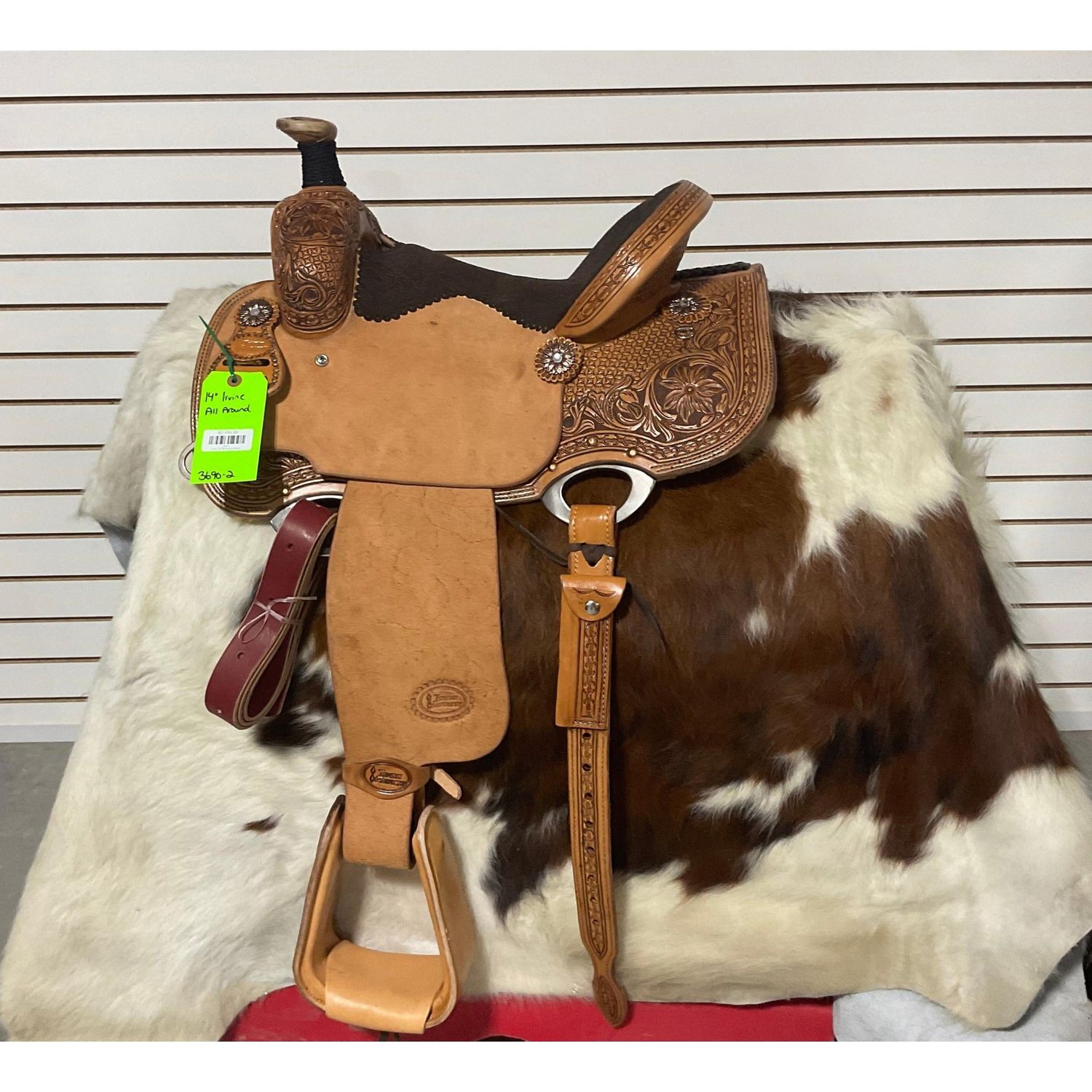 Irvine 14" All Around Saddle-4