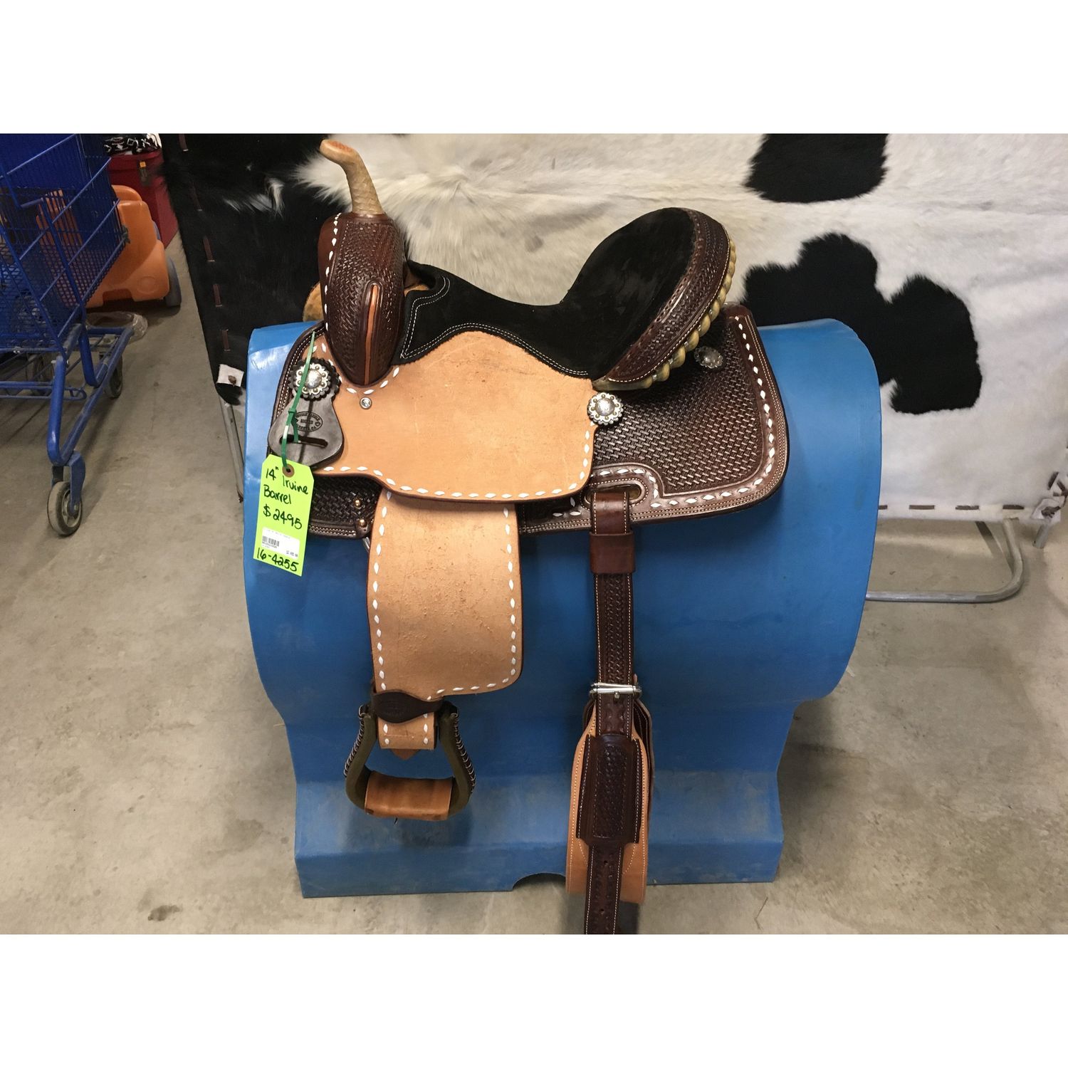 Irvine 14" Barrel Saddle - 16-4255