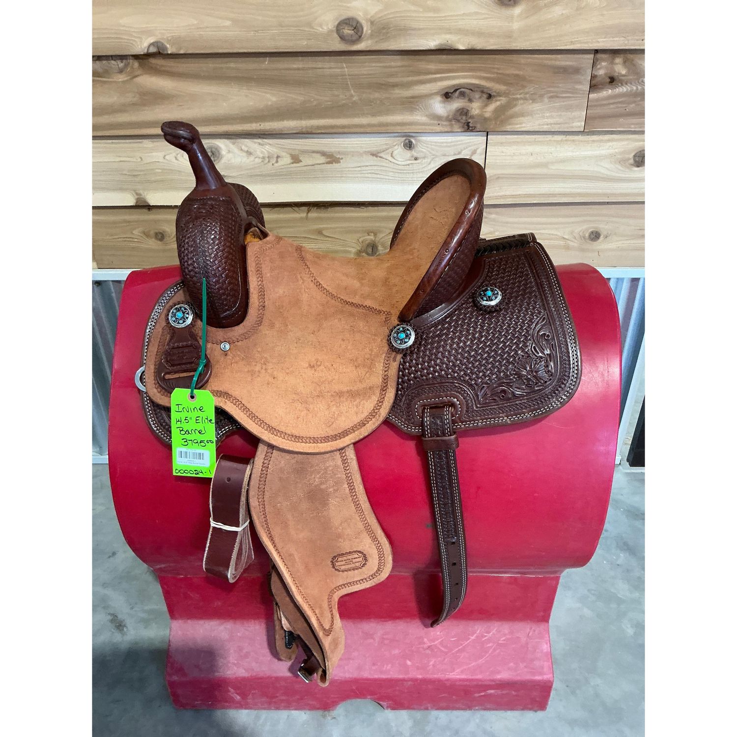Irivne 14.5" Elite Barrel Saddle-2