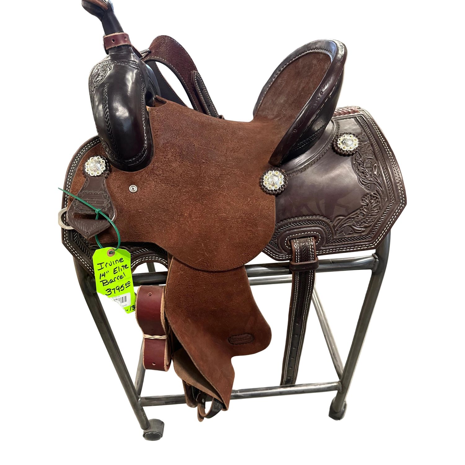 Irivne 14" Elite Barrel Saddle-1