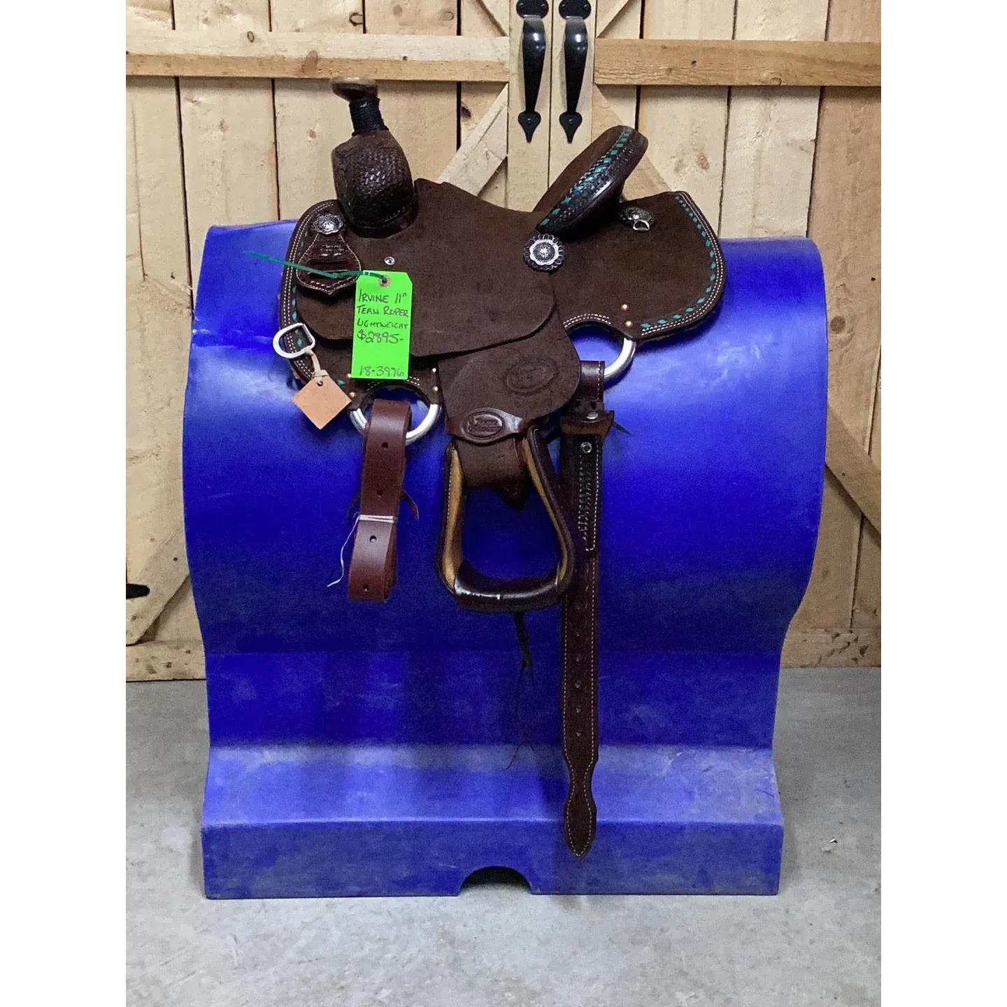 Irvine 11” Team Roping Saddle - Light Weight