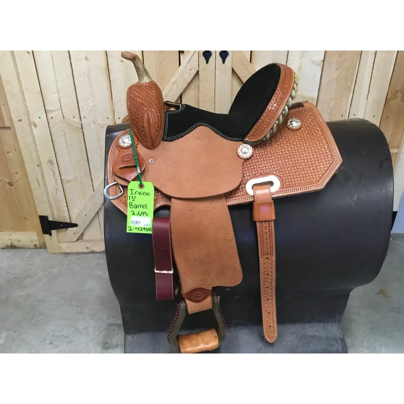 Irvine 13" Barrel Saddle - 2-4298R