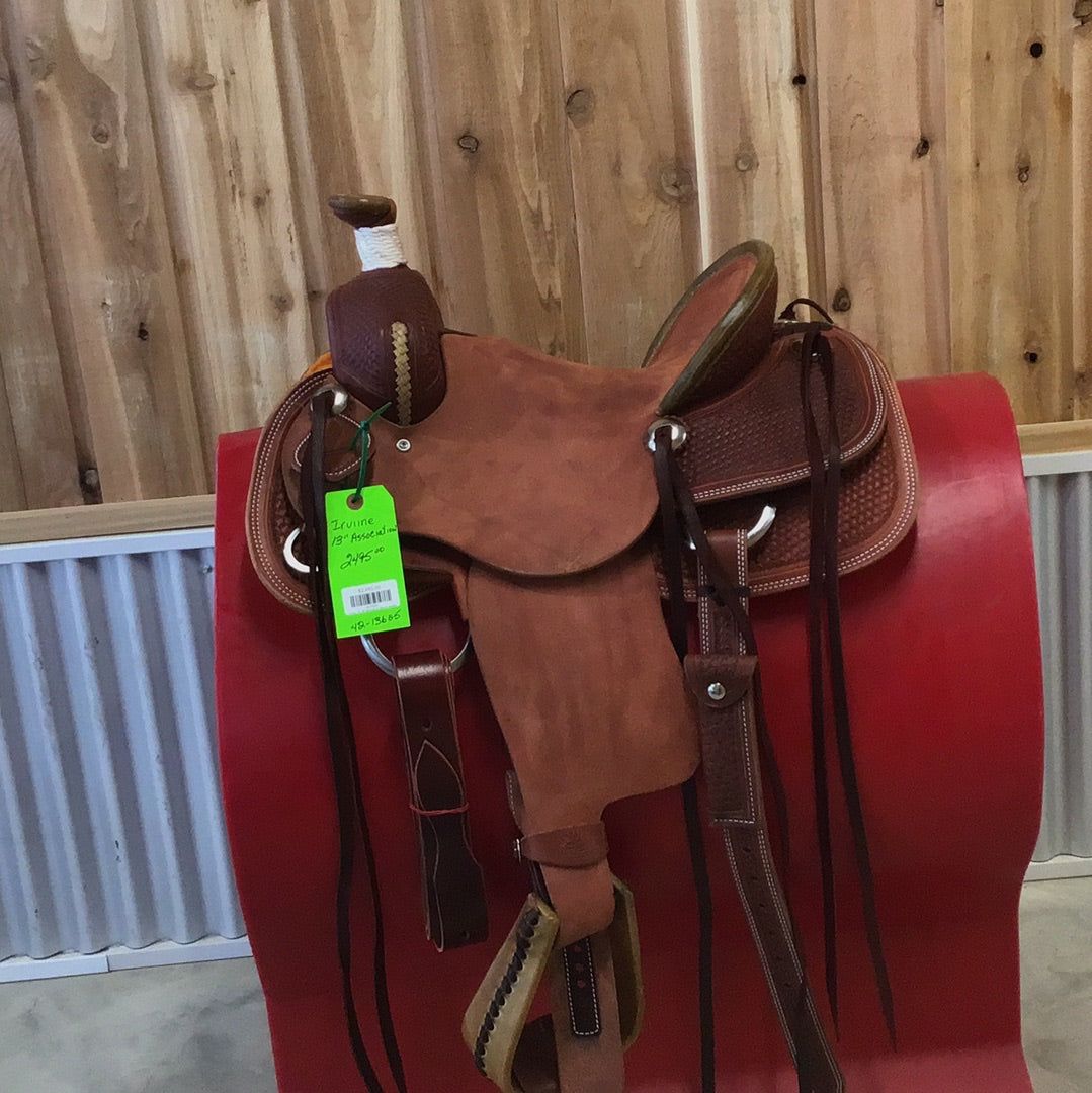 Irvine 13" JR Association Ranch Saddle