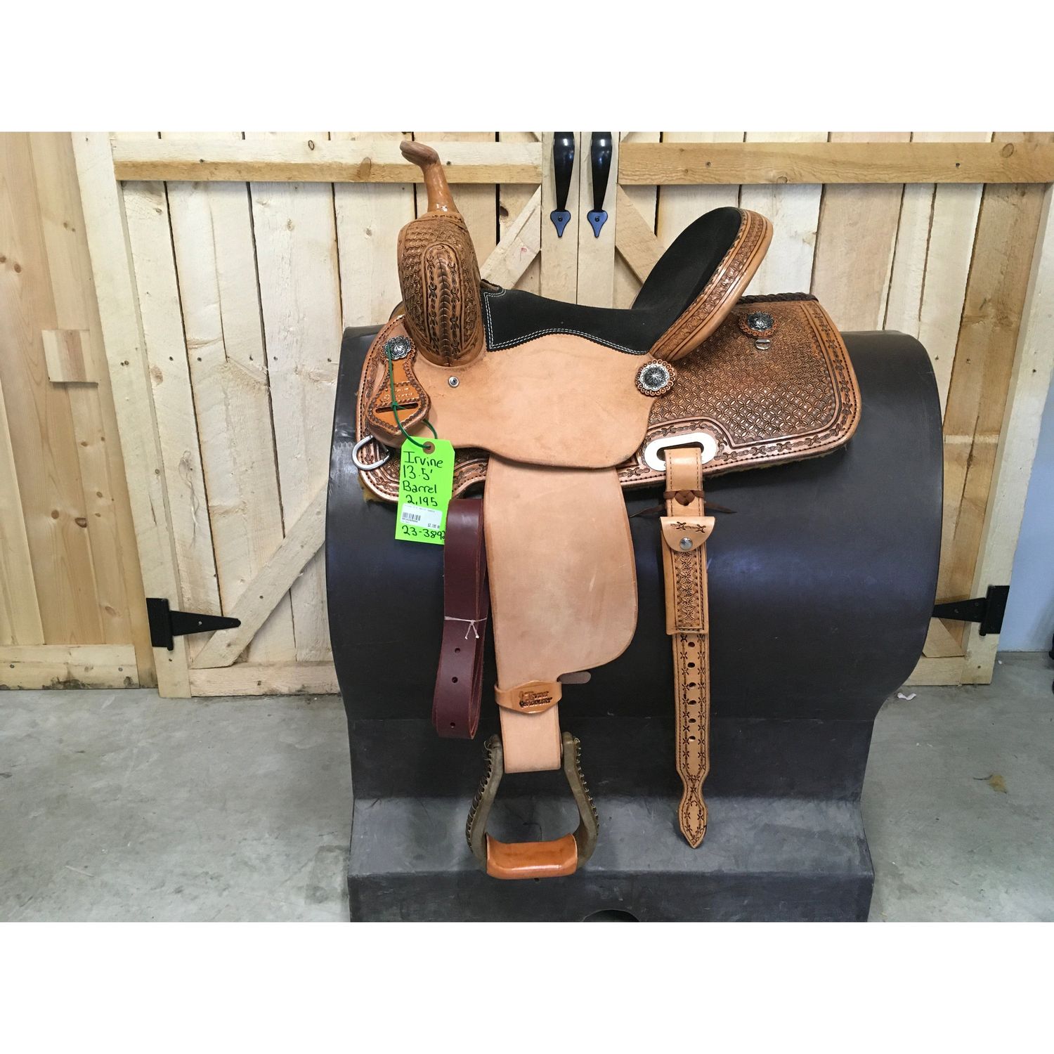 Irvine 13.5" Barrel Saddle - 23-3892