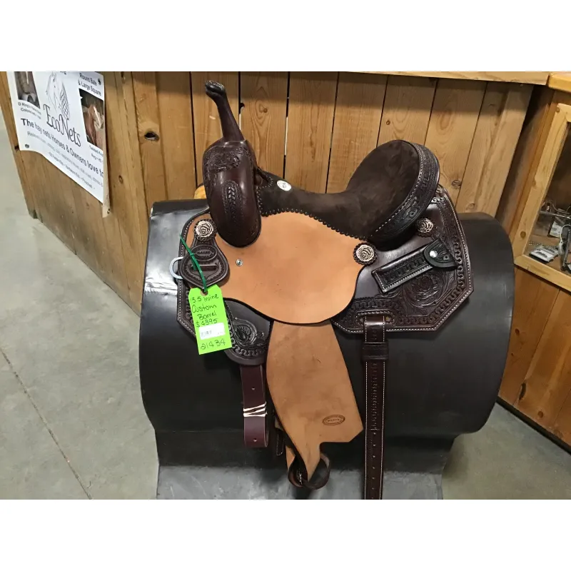 Irvine 13.5" Custom Barrel Saddle - 21434