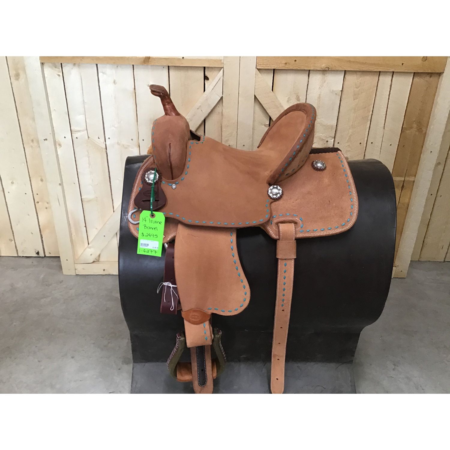 Irvine 14" Barrel Saddle - 1-4277