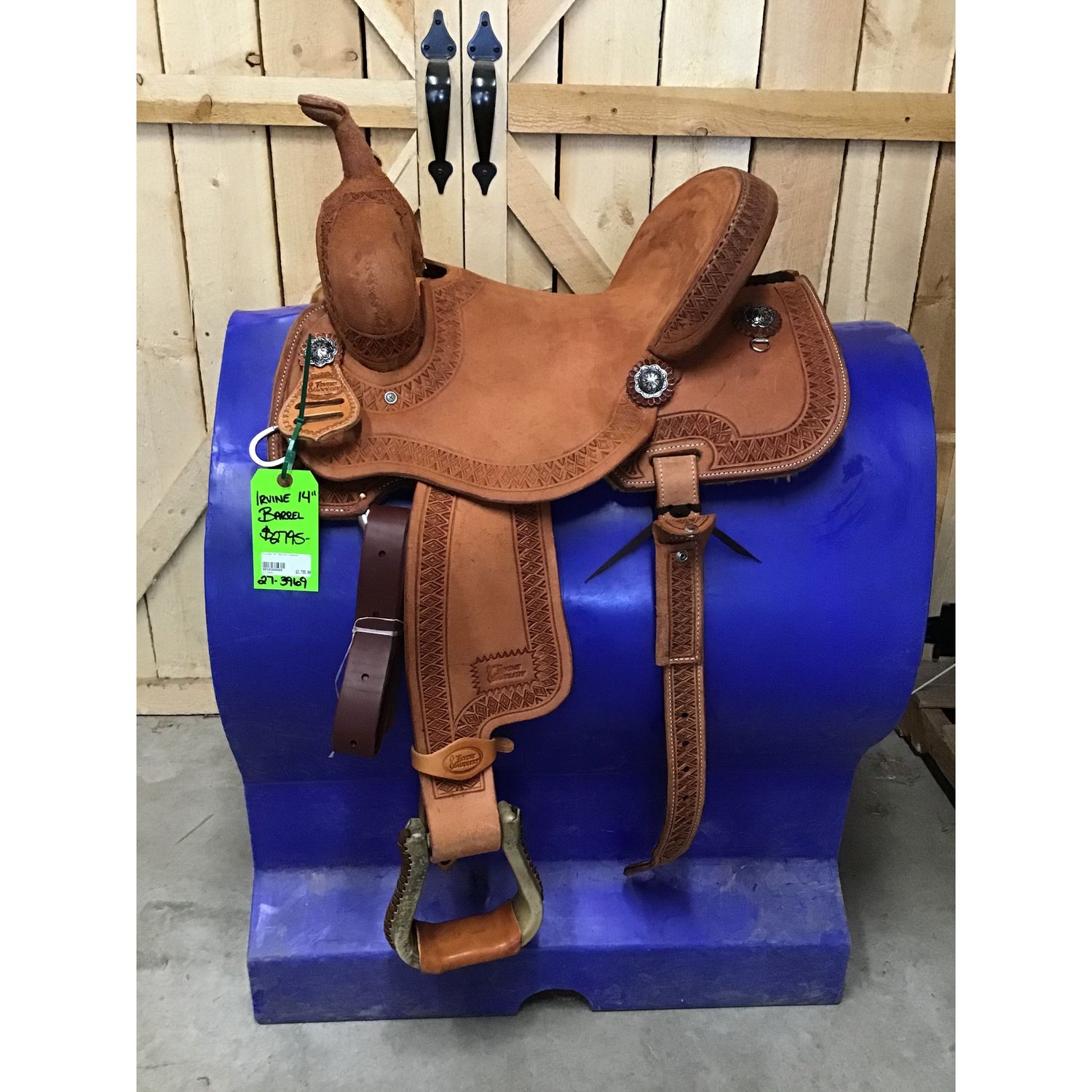 Irvine 14" Barrel Saddle - 27-3969
