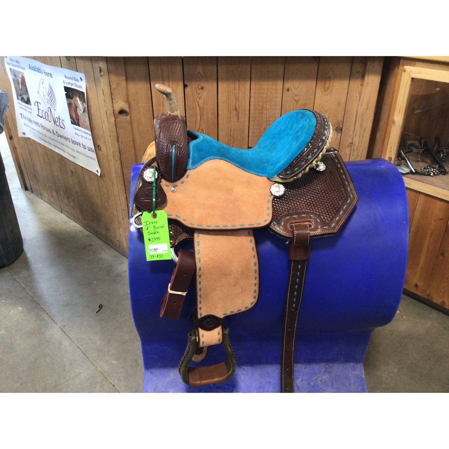 Irvine 14" Barrel Saddle - 37-4311