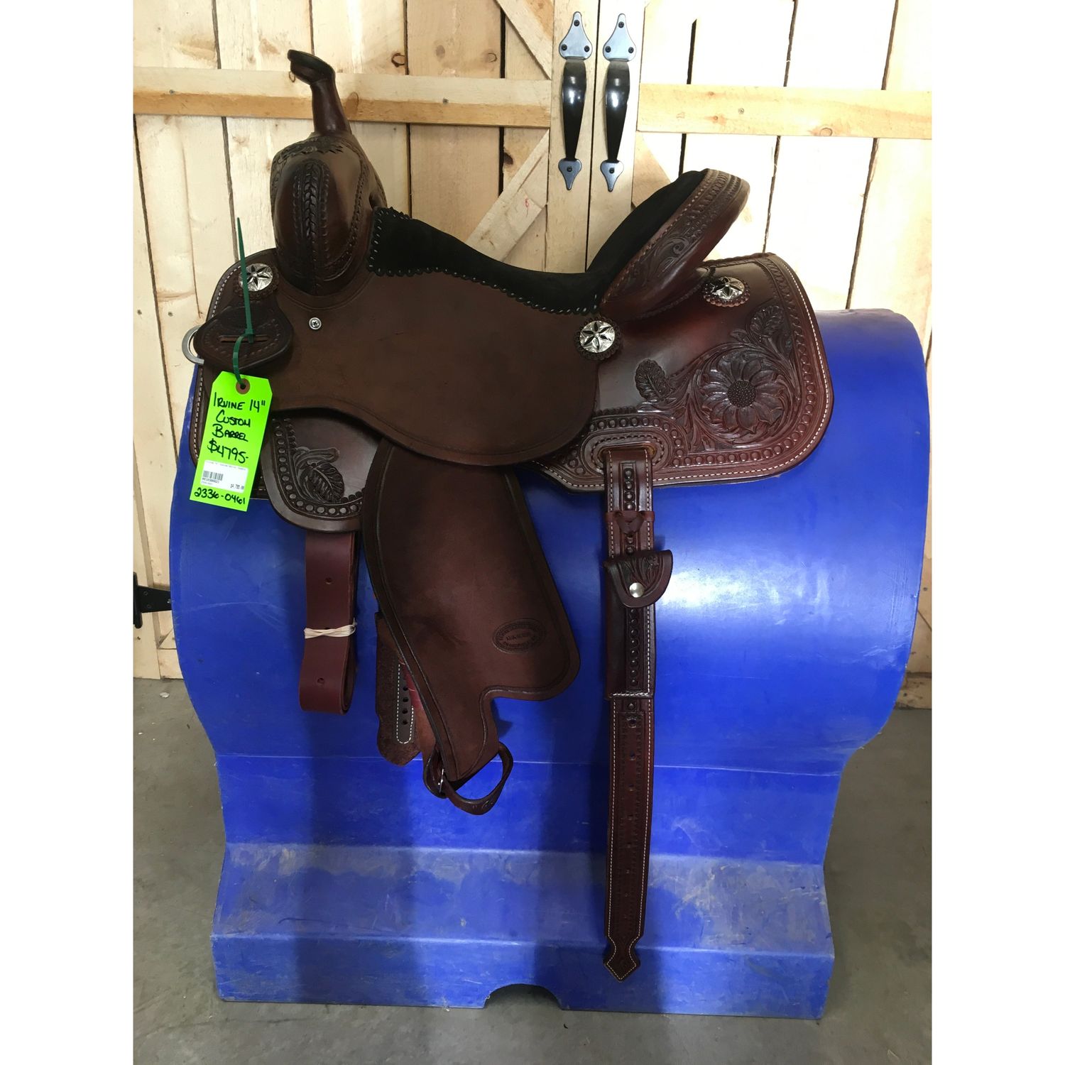 Irvine 14" Custom Barrel Saddle - 2336-0461