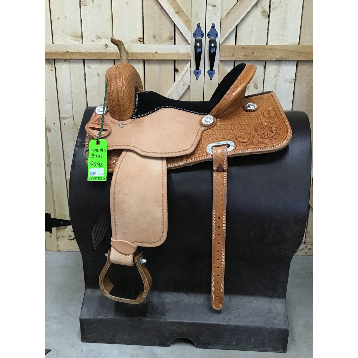 Irvine 14.5 Barrel Saddle FINAL SALE