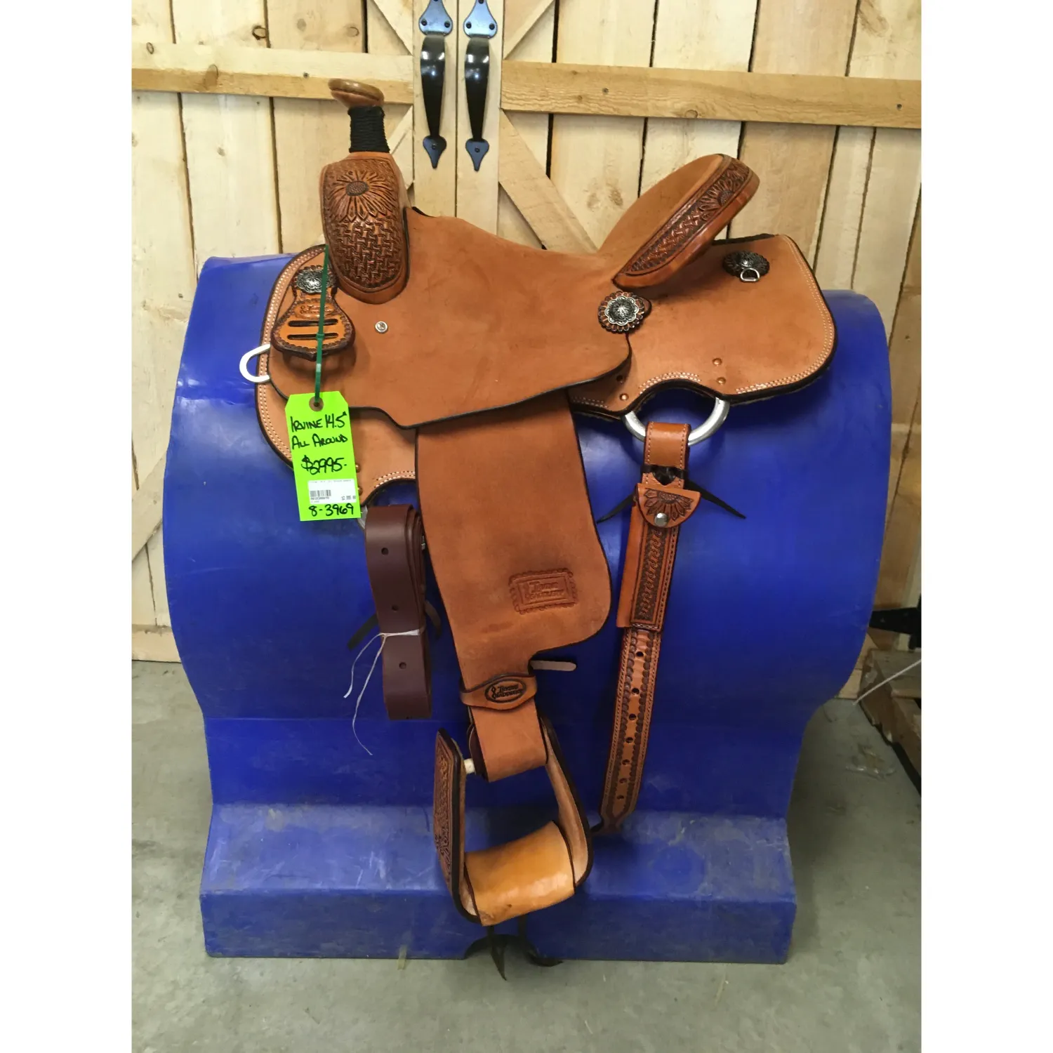 Irvine 14.5" All Around Saddle-15