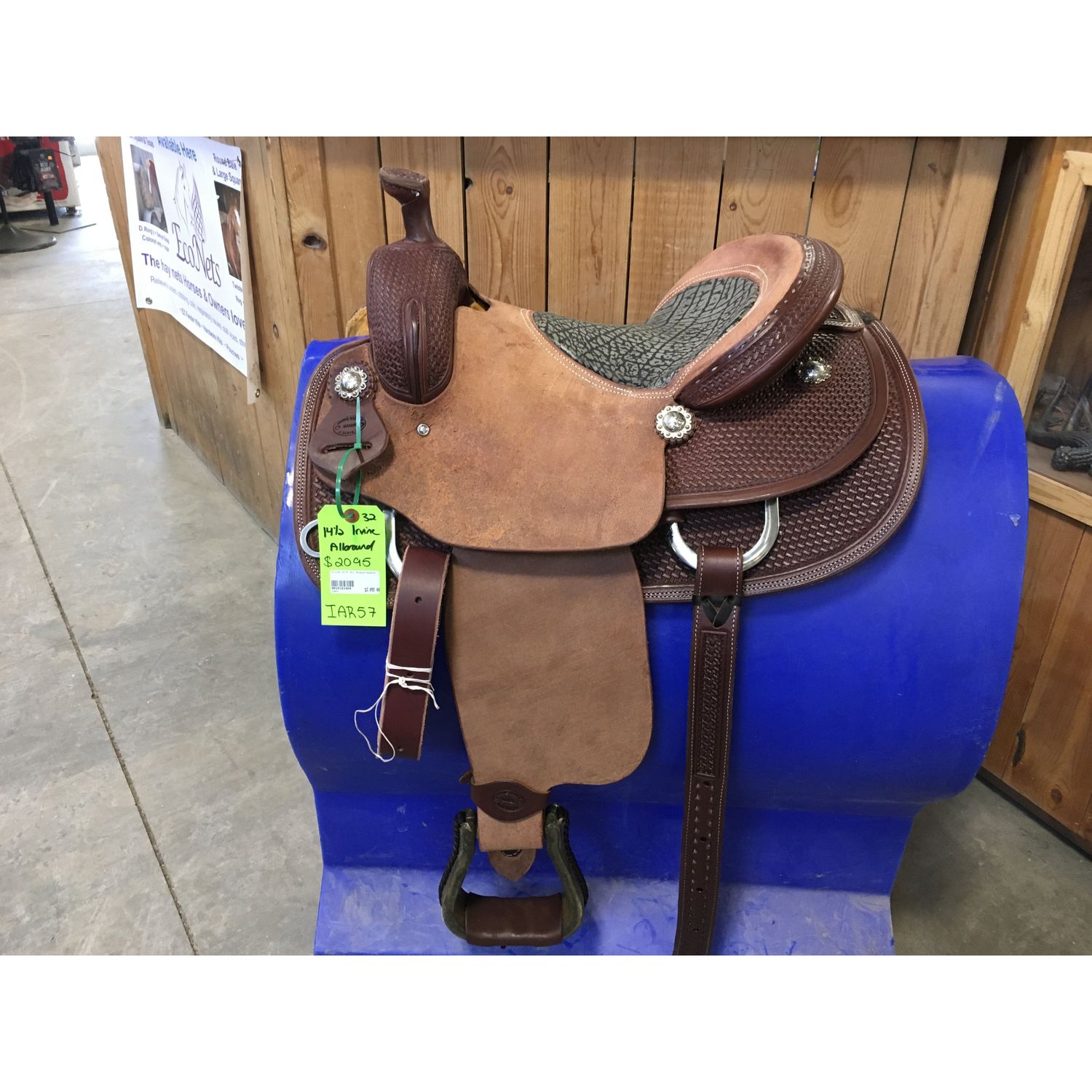 Irvine 14.5" All Around Saddle-28