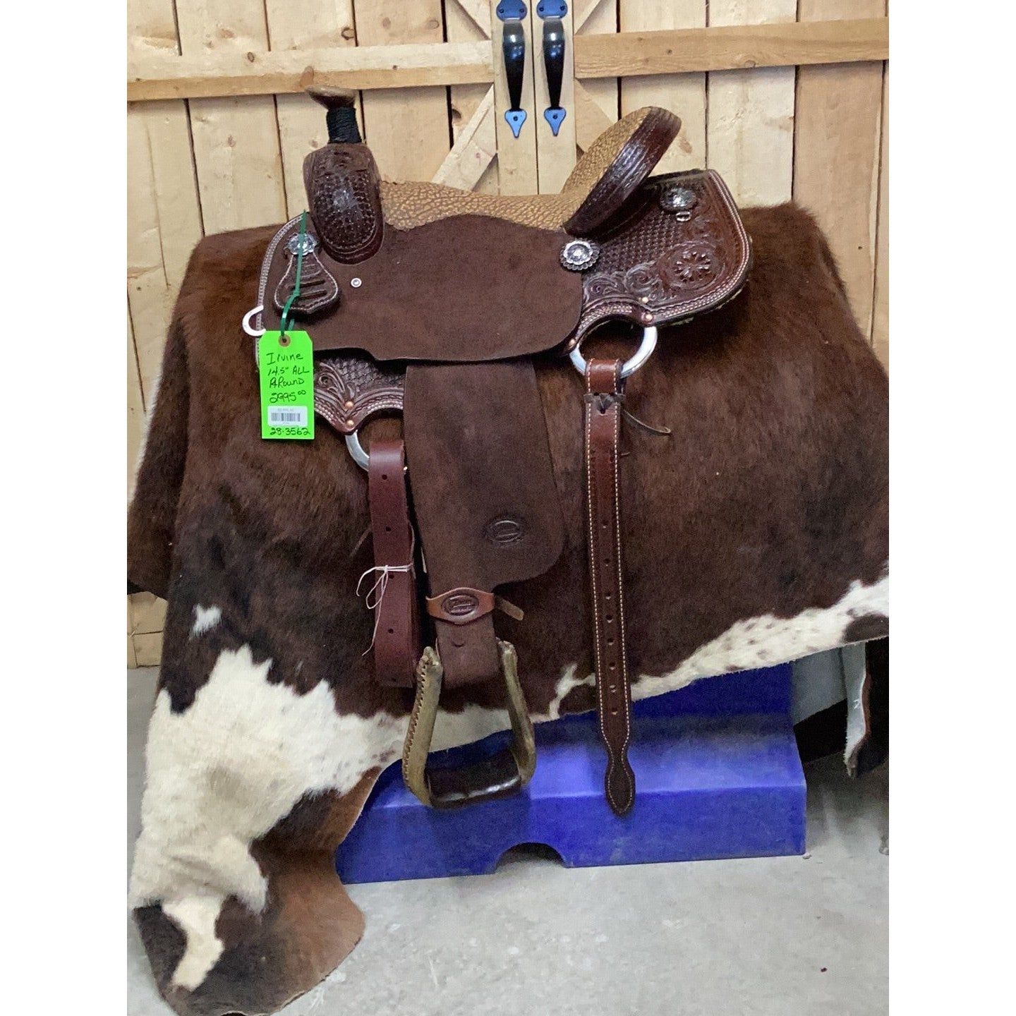 Irvine 14.5" All Around Saddle-3