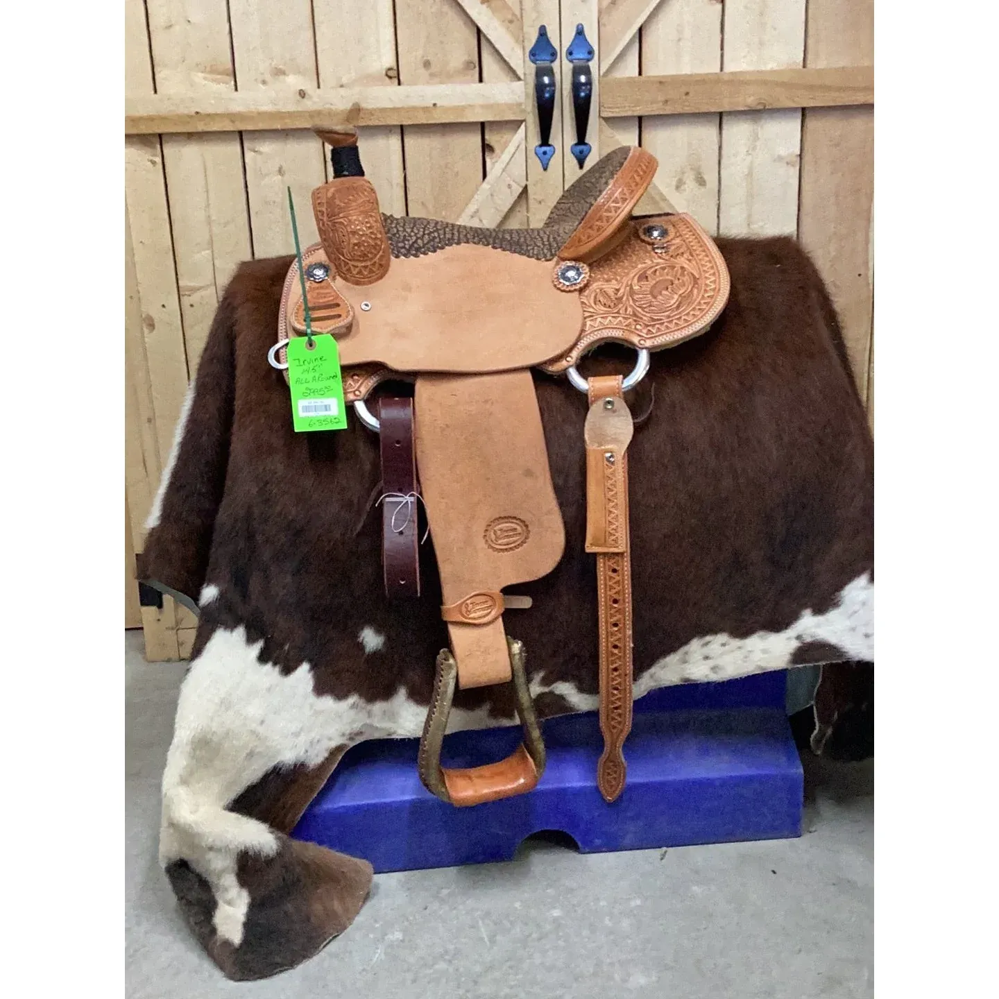 Irvine 14.5" All Around Saddle-4
