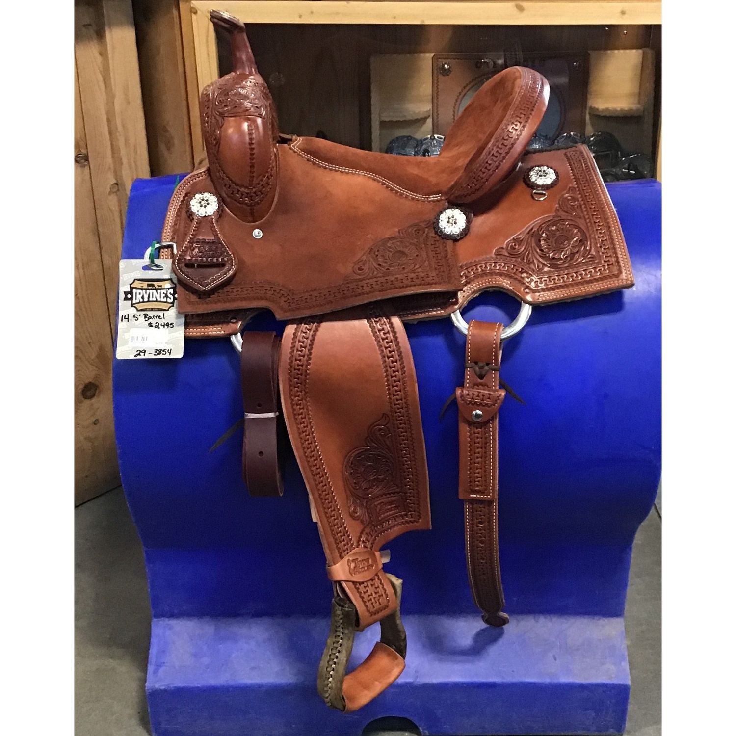 Irvine 14.5" Barrel Saddle - 29-3854