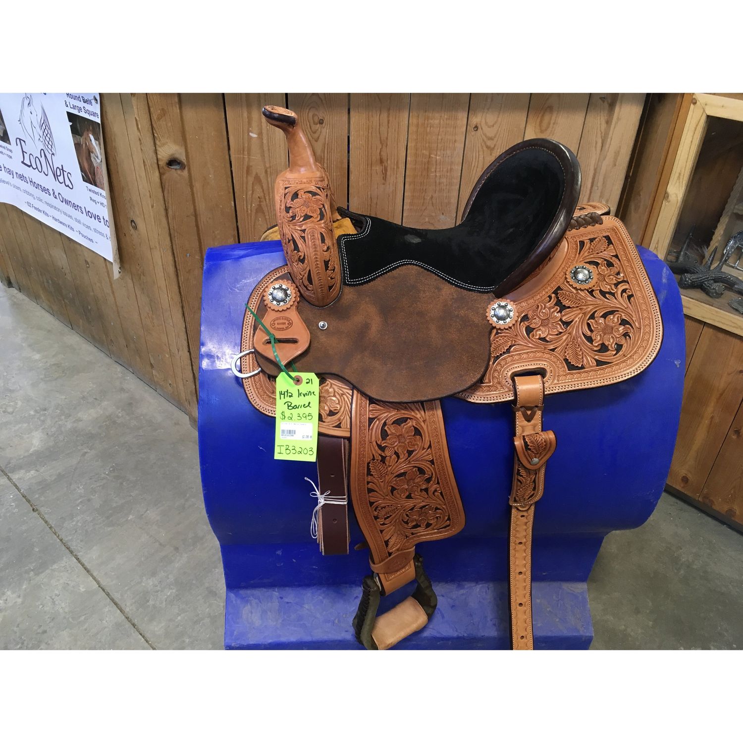 Irvine 14.5" Barrel Saddle-23