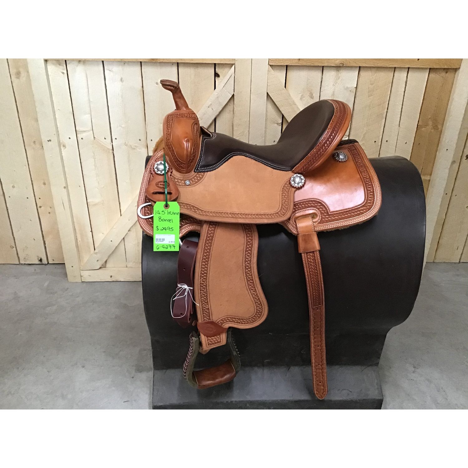 Irvine 14.5" Barrel Saddle - 6-4277