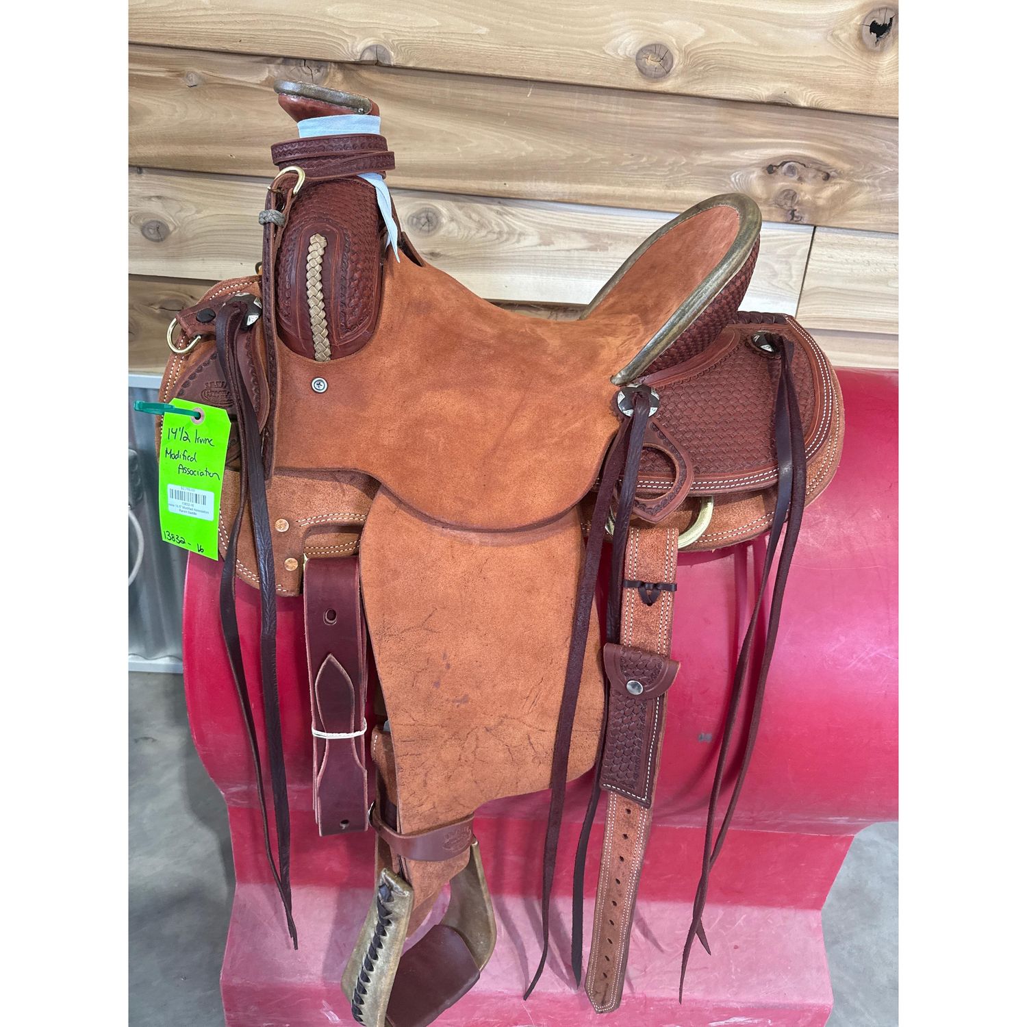 Irvine 14.5" Modified Association Ranch Saddle-1