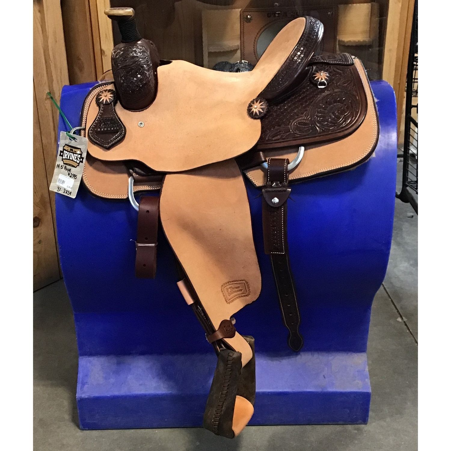Irvine 14.5" Rope Saddle - 31-3854