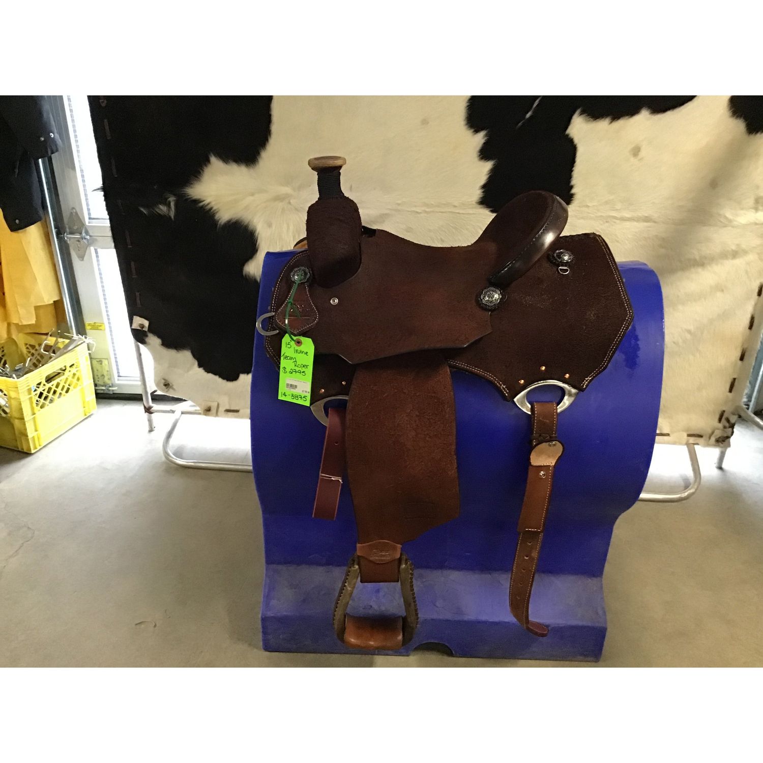Irvine 15 Team Roping Saddle - 14-3875