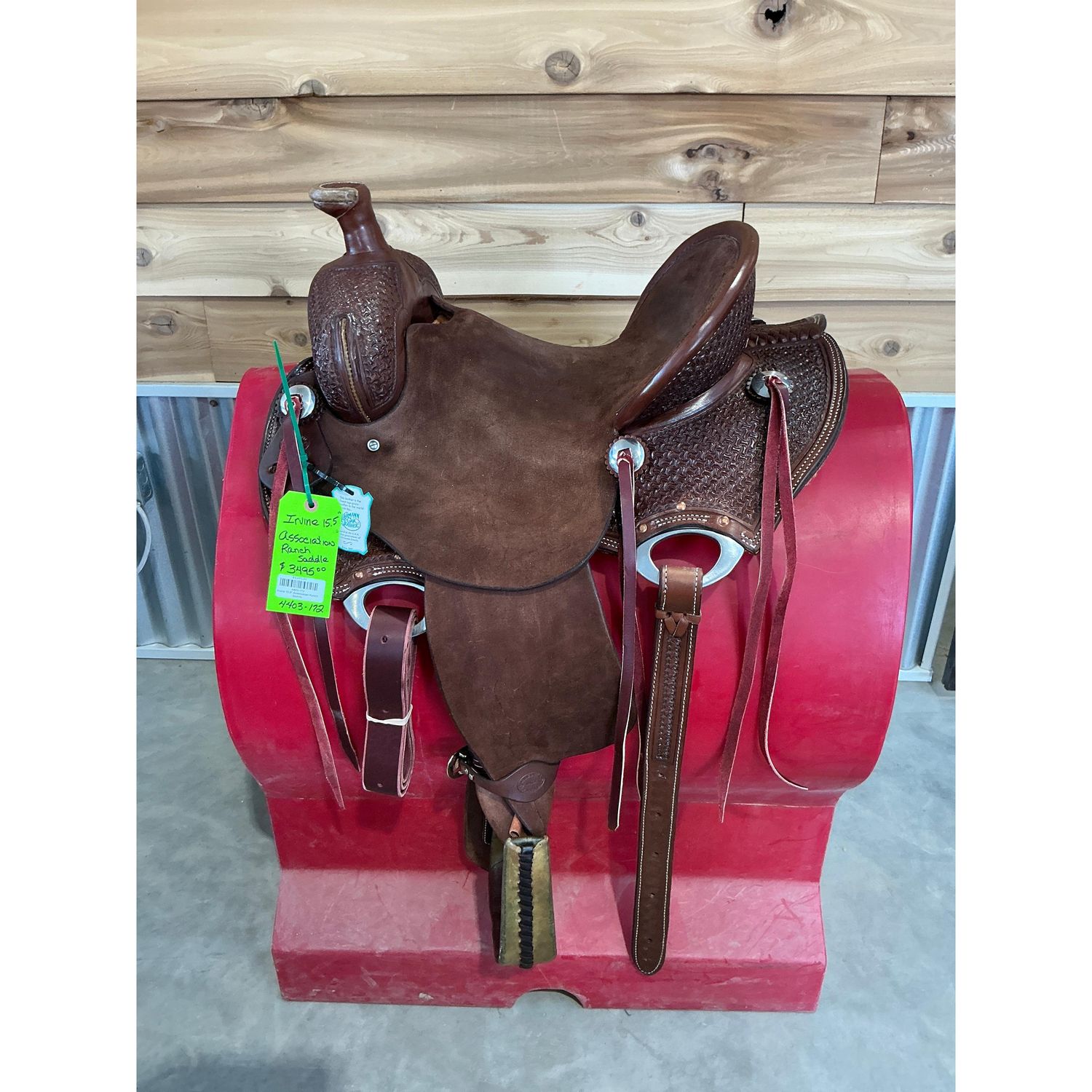 Irvine 15" Association Ranch Saddle-11