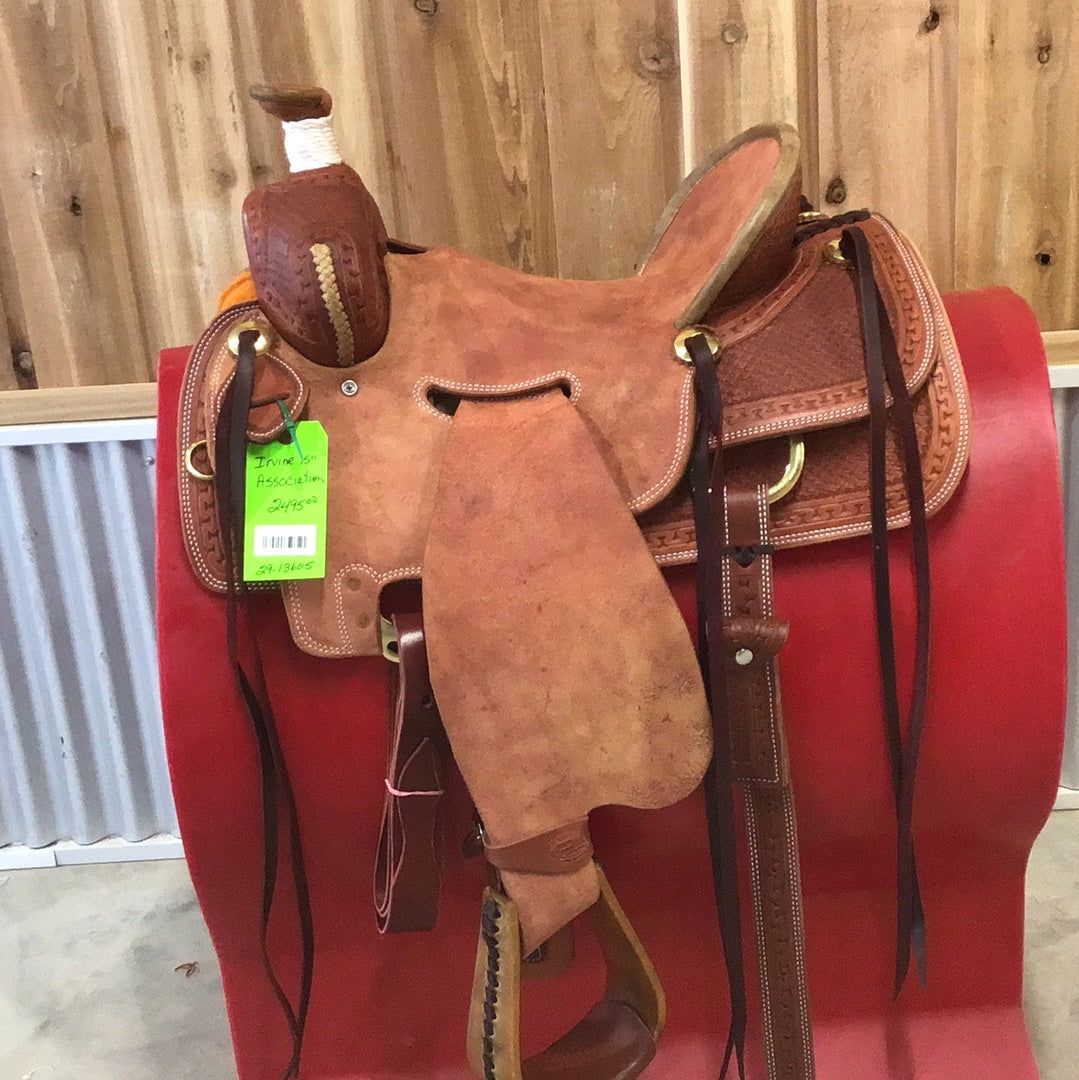 Irvine 15" Association Ranch Saddle-4