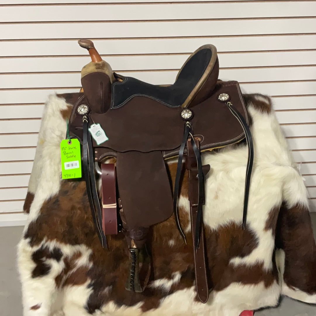Irvine 15" Barrel Saddle-2