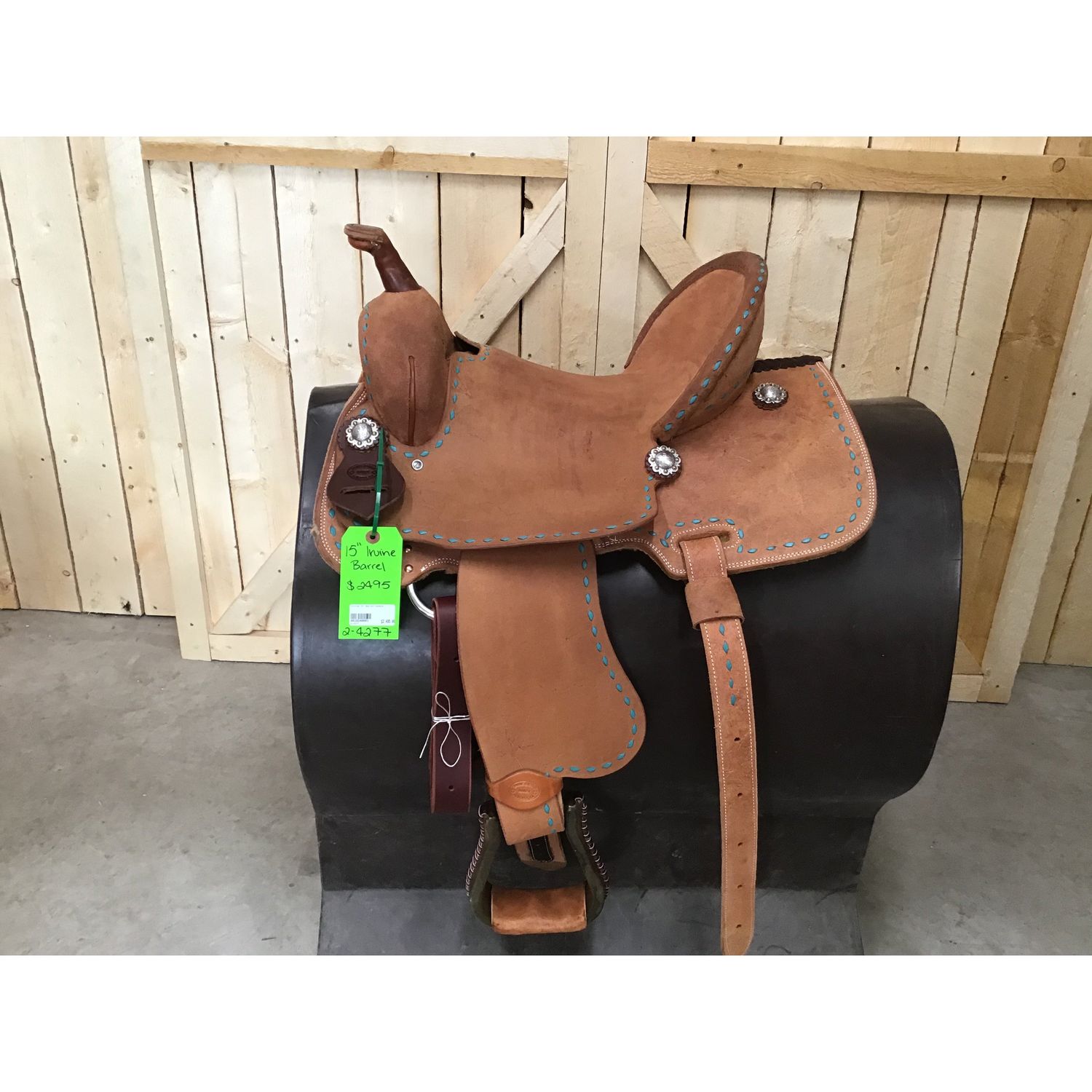 Irvine 15" Barrel Saddle - 2-4277