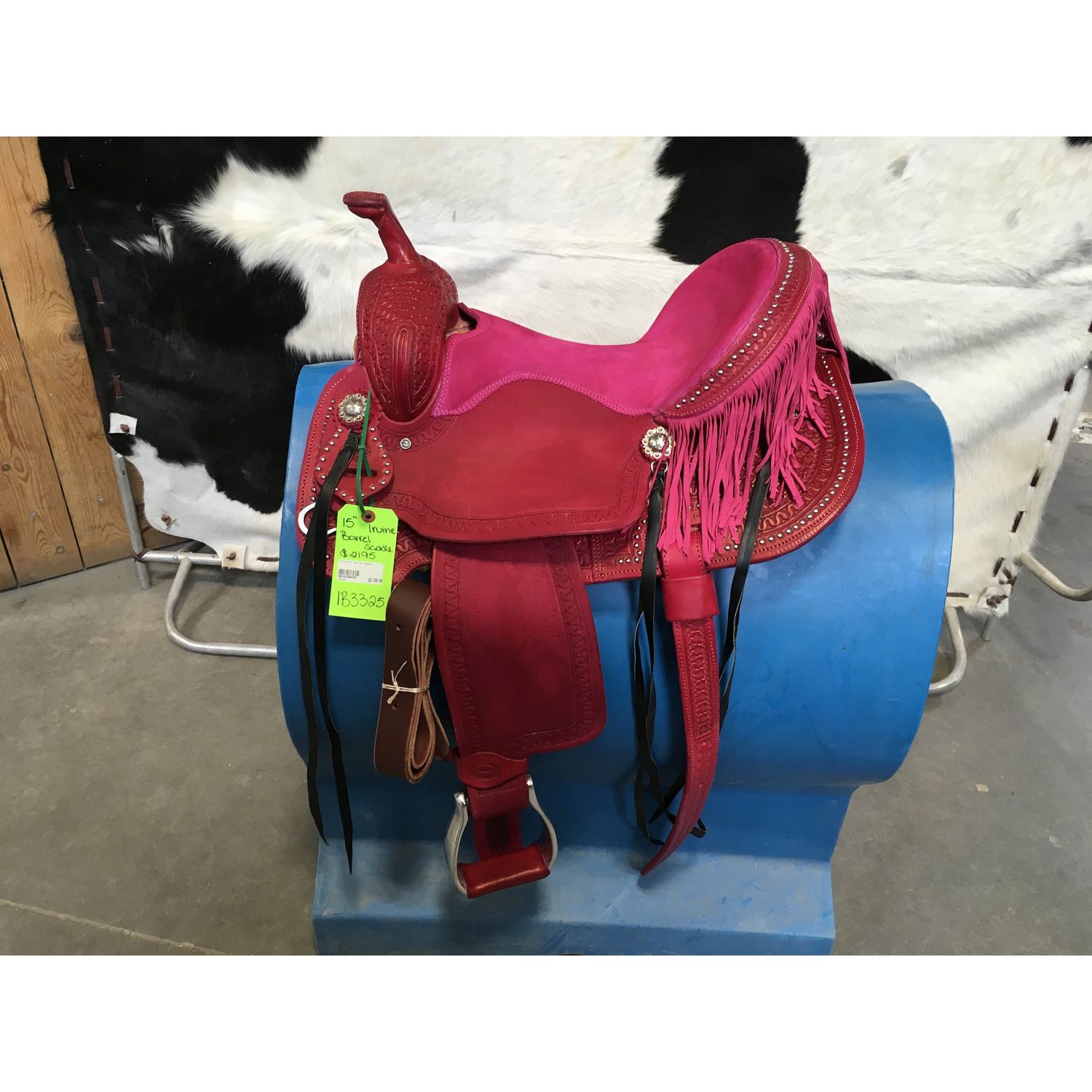 Irvine 15" Barrel Saddle-42