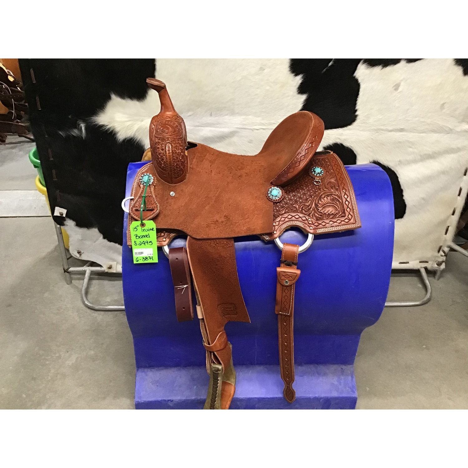 Irvine 15" Barrel Saddle - 6-3871