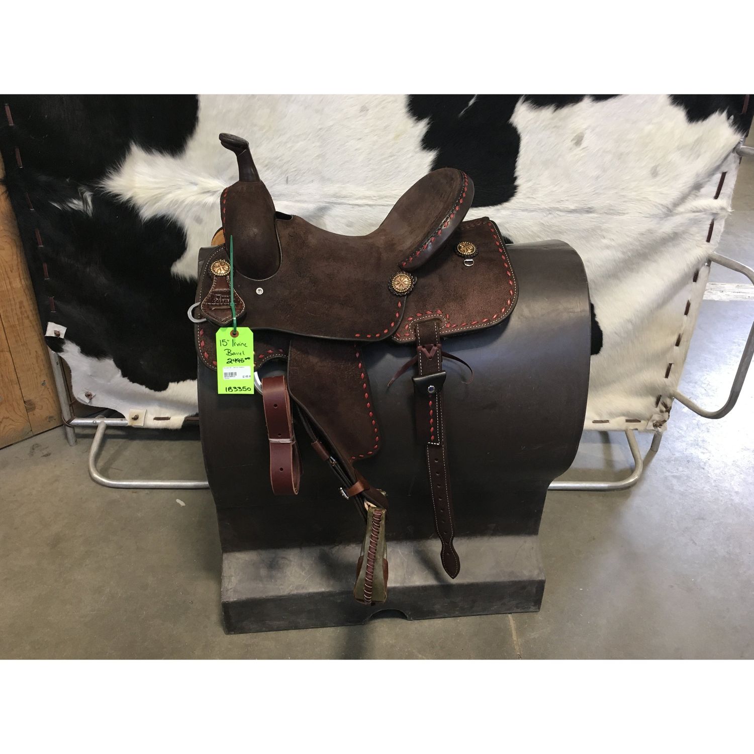 Irvine 15" Barrel Saddle-57