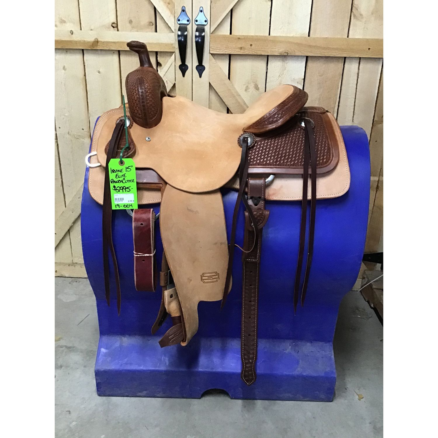 Irvine 15" Elite Ranch Cutting Saddle - 19-004