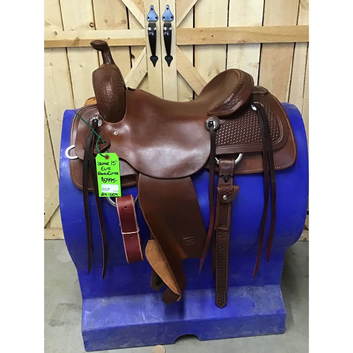 Irvine 15" Elite Ranch Cutting Saddle - 24-004