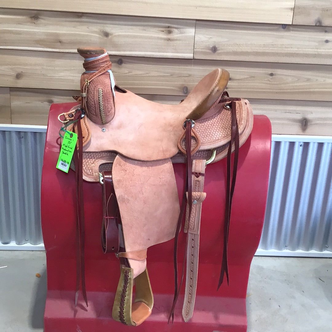 Irvine 15" Modified Association Saddle - Post Horn