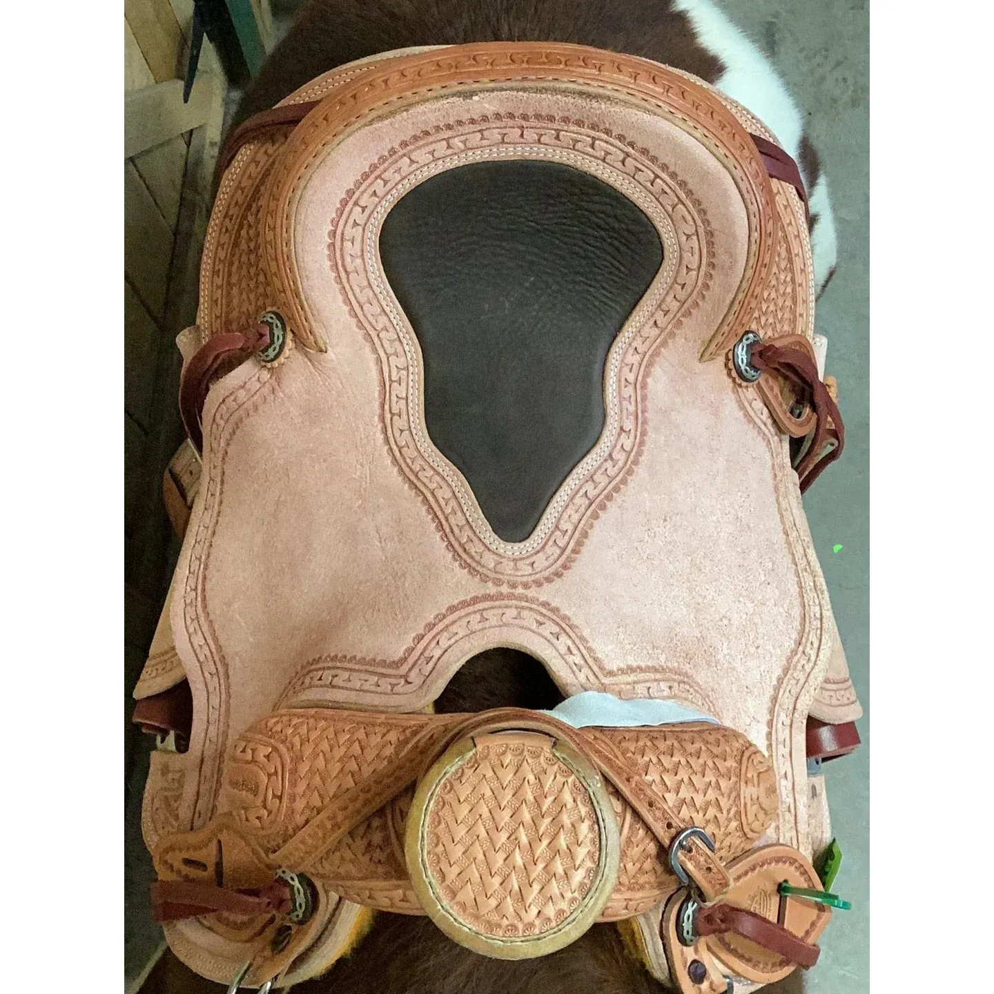 Irvine 15" Post Horn Association Ranch Saddle