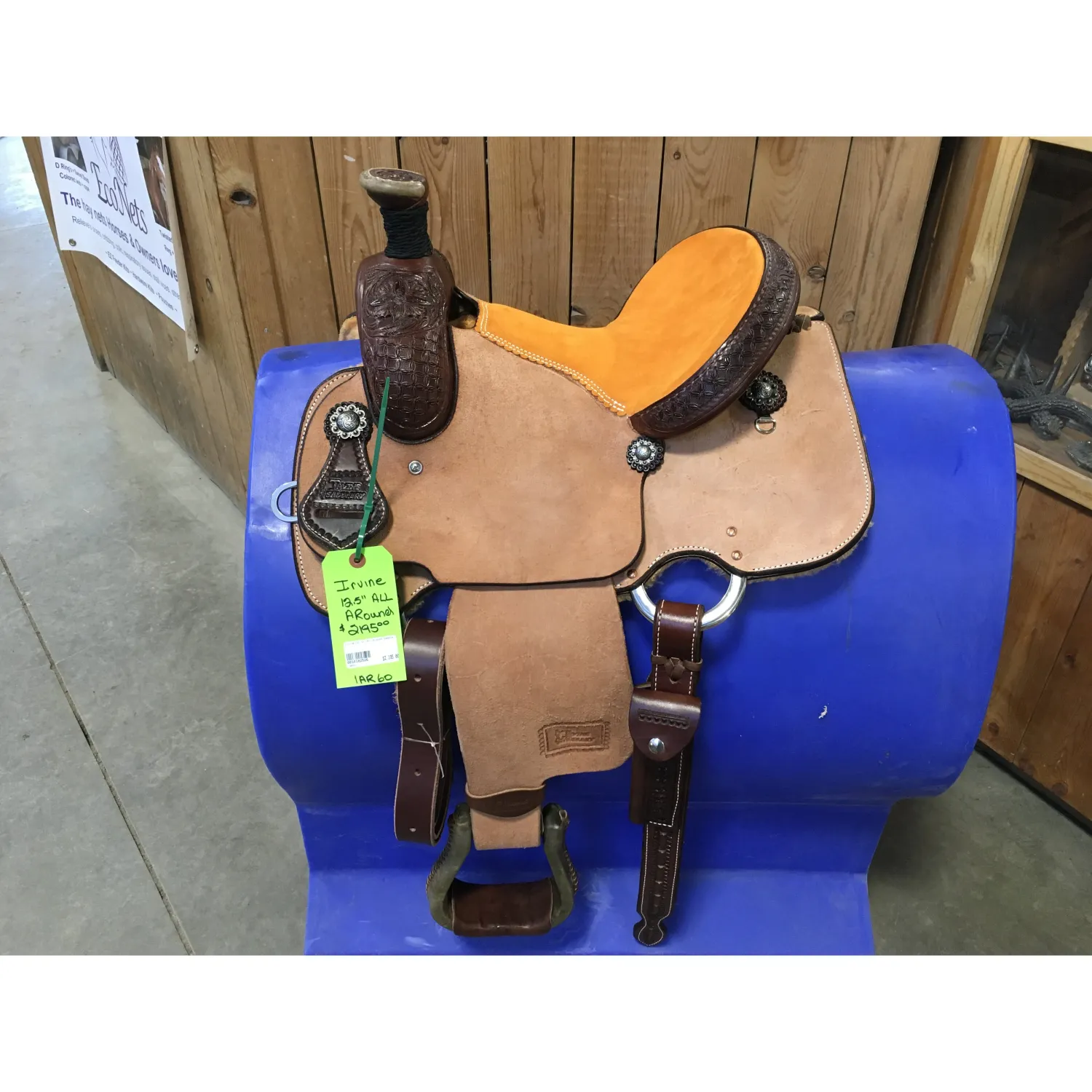 Irvine 12.5" All Around Saddle-2