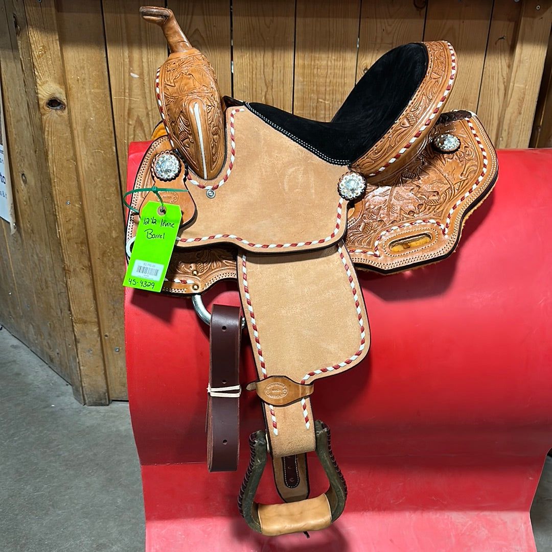 Irvine 12.5" Barrel Saddle-4