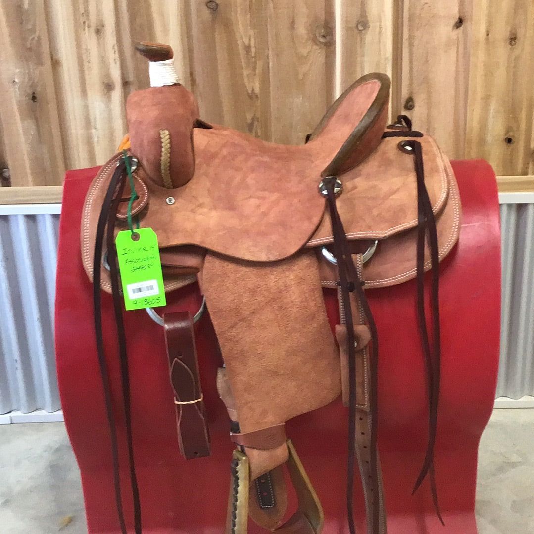 Irvine 14" Association Ranch Full Rough Saddle