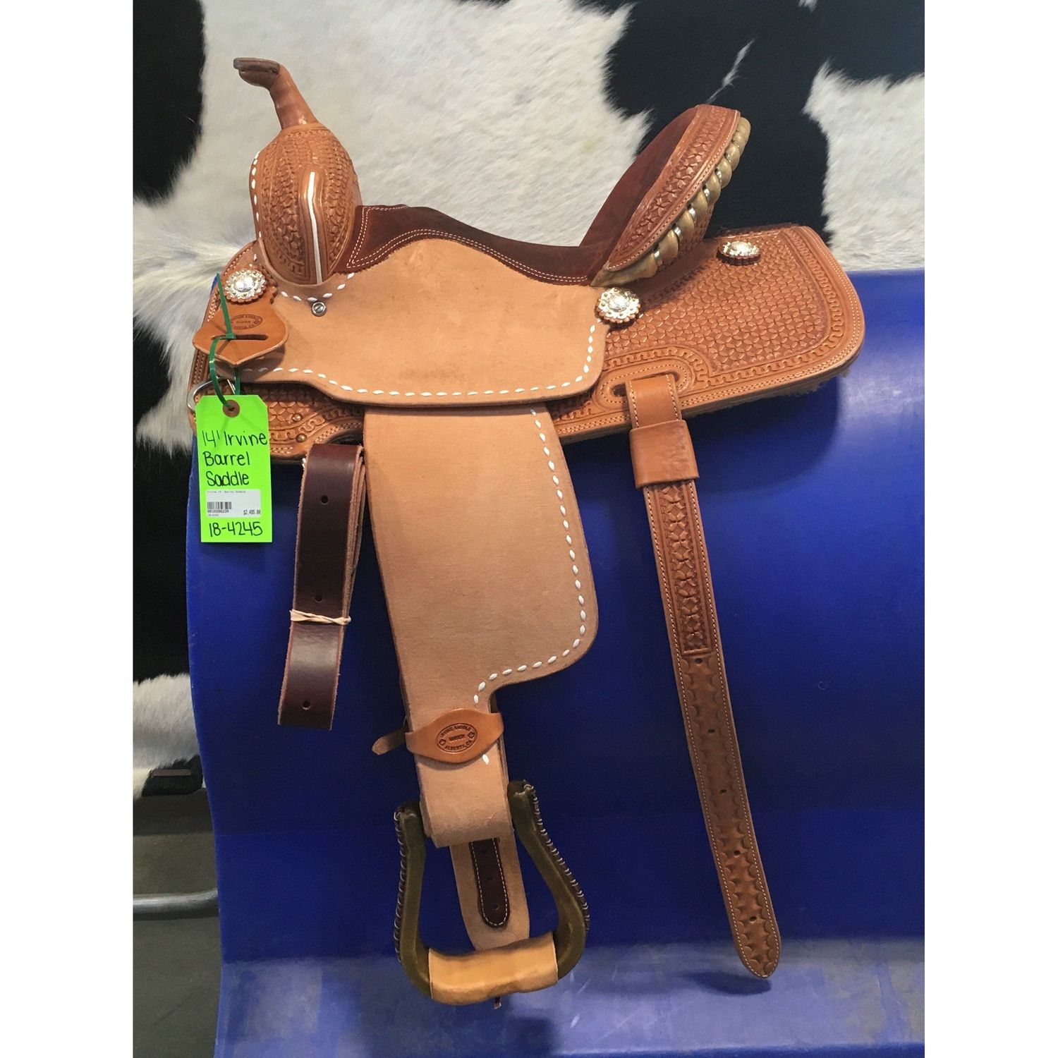 Irvine 14" Barrel Saddle-17